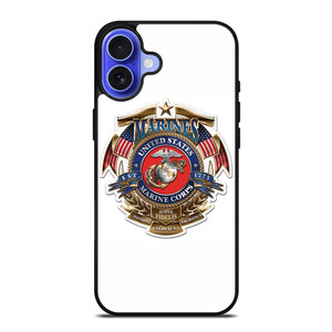 USMC MARINE CORP NAVY SEAL EMBLEM iPhone 16 Case Cover USMC MARINE CORP NAVY SEAL EMBLEM iPhone 16 Case Cover