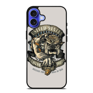 USMC US MARINE CORPS iPhone 16 Case Cover USMC US MARINE CORPS iPhone 16 Case Cover