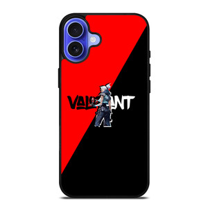 VALORANT RIOT JETT LOGO iPhone 16 Case Cover VALORANT RIOT JETT LOGO iPhone 16 Case Cover