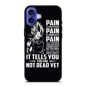 VEGETA QUOTE DRAGON BALL 2 iPhone 16 Case Cover