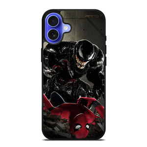 VENOM SPIDERMAN iPhone 16 Case Cover