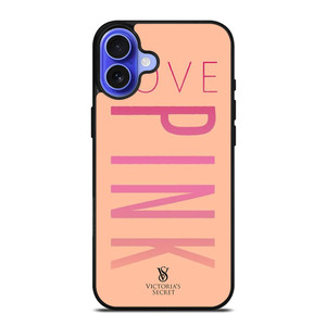 VICTORIA S SECRET LOVE PINK iPhone 16 Case Cover