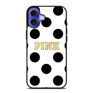 VICTORIA S SECRET PINK POLKADOTS iPhone 16 Case Cover