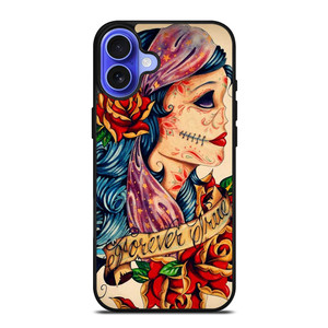 VINTAGE SUGAR SCHOOL TATTOO iPhone 16 Case Cover VINTAGE SUGAR SCHOOL TATTOO iPhone 16 Case Cover