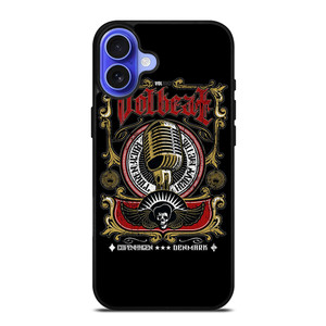 VOLBEAT HEAVY METAL NEW LOGO iPhone 16 Case Cover