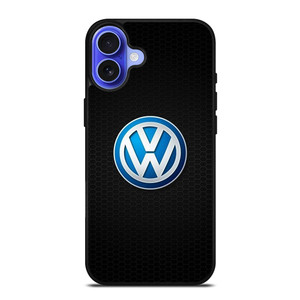 VW VOLKSWAGEN CAR METAL LOGO iPhone 16 Case Cover VW VOLKSWAGEN CAR METAL LOGO iPhone 16 Case Cover