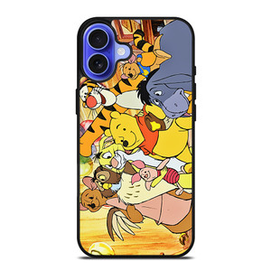 WINNIE THE POOH AND FRIENDS Disney iPhone 16 Case Cover WINNIE THE POOH AND FRIENDS Disney iPhone 16 Case Cover