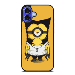 WOLVERINES MINION iPhone 16 Case Cover WOLVERINES MINION iPhone 16 Case Cover