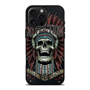AFFLICTION SKULL INDIAN iPhone 16 Pro Max Case Cover AFFLICTION SKULL INDIAN iPhone 16 Pro Max Case Cover