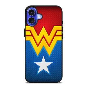WONDER WOMAN LOGO iPhone 16 Case Cover WONDER WOMAN LOGO iPhone 16 Case Cover