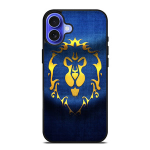 WORLD OF WARCRAFT ALLIANCE WOW FLAGE iPhone 16 Case Cover WORLD OF WARCRAFT ALLIANCE WOW FLAGE iPhone 16 Case Cover