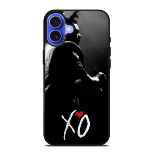 XO THE WEEKND LOGO BLACK WHITE iPhone 16 Case Cover XO THE WEEKND LOGO BLACK WHITE iPhone 16 Case Cover