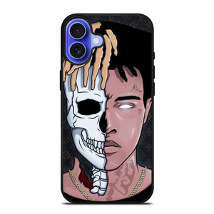 XXXTENTACION SKUL FACE iPhone 16 Case Cover XXXTENTACION SKUL FACE iPhone 16 Case Cover