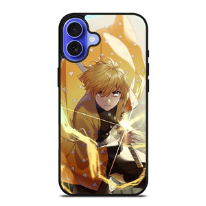 ZENITSU AGATSUMA DEMON SLAYER iPhone 16 Case Cover