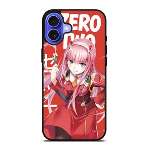 ZERO TWO DARLING IN THE FRANXX ANIME CARTOON iPhone 16 Case Cover