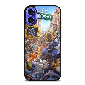ZOOTOPIA CHARACTERS Disney iPhone 16 Case Cover ZOOTOPIA CHARACTERS Disney iPhone 16 Case Cover