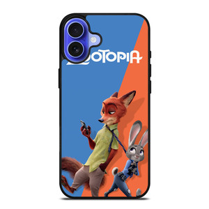 ZOOTOPIA NICK AND JUDY DISNEY iPhone 16 Case Cover ZOOTOPIA NICK AND JUDY DISNEY iPhone 16 Case Cover