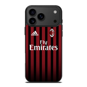 AC MILAN JERSEY LOGO iPhone 17 Pro Max Case Cover AC MILAN JERSEY LOGO iPhone 17 Pro Max Case Cover