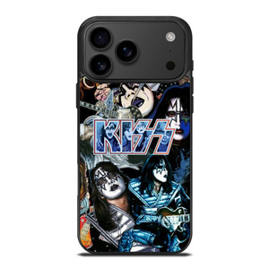 ACE FREHLEY KISS BAND COLLAGE iPhone 17 Pro Max Case Cover