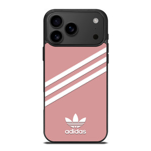 ADIDAS ORIGINALS STRIPES PINK iPhone 17 Pro Max Case Cover ADIDAS ORIGINALS STRIPES PINK iPhone 17 Pro Max Case Cover