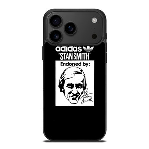 ADIDAS X STAN SMITH BLACK iPhone 17 Pro Max Case Cover