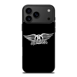 AEROSMITH BLACK LOGO iPhone 17 Pro Max Case Cover