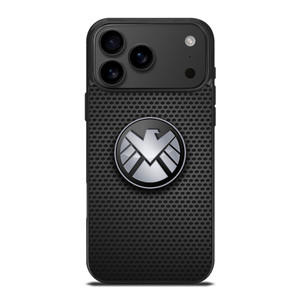 AGENTS OF SHIELD MARVEL LOGO METAL iPhone 17 Pro Max Case Cover AGENTS OF SHIELD MARVEL LOGO METAL iPhone 17 Pro Max Case Cover