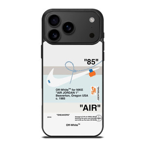 AIR JORDAN OFF WHITE NIKE SNEAKERS iPhone 17 Pro Max Case Cover AIR JORDAN OFF WHITE NIKE SNEAKERS iPhone 17 Pro Max Case Cover