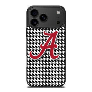ALABAMA HOUNDSTOOTH CRIMSON TIDE iPhone 17 Pro Max Case Cover ALABAMA HOUNDSTOOTH CRIMSON TIDE iPhone 17 Pro Max Case Cover
