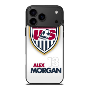 ALEX MORGAN 13 USA SOCCER TEAM iPhone 17 Pro Max Case Cover ALEX MORGAN 13 USA SOCCER TEAM iPhone 17 Pro Max Case Cover