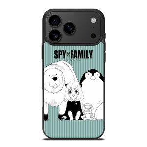 ANYA AND BOND FORGER SPY FAMILY MANGA ANIME iPhone 17 Pro Max Case Cover