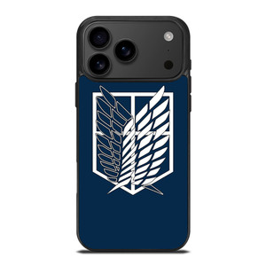 ATTACK ON TITAN SYMBOL WINGS OF FREEDOM iPhone 17 Pro Max Case Cover ATTACK ON TITAN SYMBOL WINGS OF FREEDOM iPhone 17 Pro Max Case Cover
