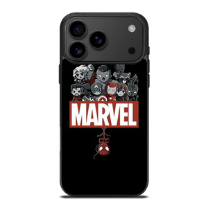 AVENGERS ENDGAME SUPERHERO KAWAII iPhone 17 Pro Max Case Cover
