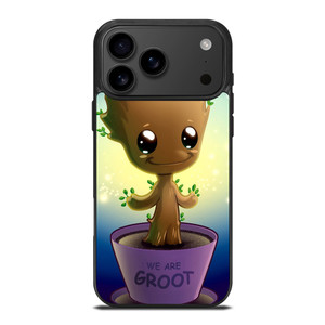 BABY GROOT IN POT Guardian of The Galaxy iPhone 17 Pro Max Case Cover BABY GROOT IN POT Guardian of The Galaxy iPhone 17 Pro Max Case Cover