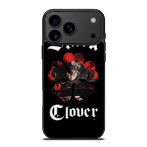 BLACK CLOVER ANIME SYMBOL iPhone 17 Pro Max Case Cover BLACK CLOVER ANIME SYMBOL iPhone 17 Pro Max Case Cover