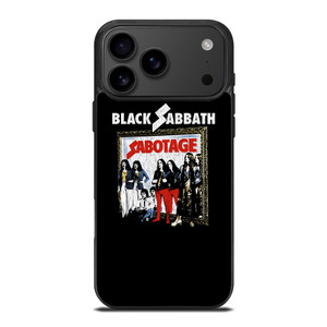BLACK SABBATH SABOTAGE ALBUM COVER iPhone 17 Pro Max Case Cover BLACK SABBATH SABOTAGE ALBUM COVER iPhone 17 Pro Max Case Cover
