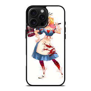 HARLEY QUINN ALICE IN WONDERLAND iPhone 16 Pro Max Case Cover HARLEY QUINN ALICE IN WONDERLAND iPhone 16 Pro Max Case Cover
