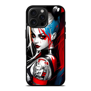 HARLEY QUINN DC ART iPhone 16 Pro Max Case Cover HARLEY QUINN DC ART iPhone 16 Pro Max Case Cover