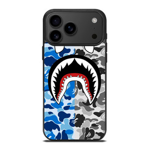 CAMO BAPE SHARK iPhone 17 Pro Max Case Cover CAMO BAPE SHARK iPhone 17 Pro Max Case Cover