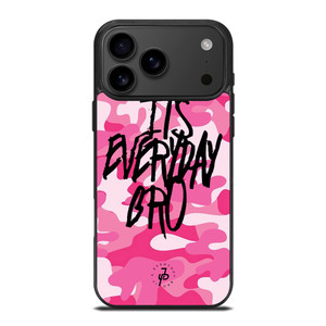 CAMO PINK JAKE PAUL EVERYDAY BRO iPhone 17 Pro Max Case Cover CAMO PINK JAKE PAUL EVERYDAY BRO iPhone 17 Pro Max Case Cover