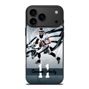 CARSON WENTZ 11 PHILADELPHIA EAGLES iPhone 17 Pro Max Case Cover CARSON WENTZ 11 PHILADELPHIA EAGLES iPhone 17 Pro Max Case Cover