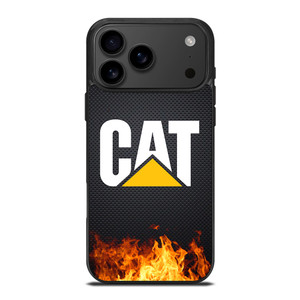 CATERPILLAR CAT TRACTOR LOGO FIRE iPhone 17 Pro Max Case Cover CATERPILLAR CAT TRACTOR LOGO FIRE iPhone 17 Pro Max Case Cover