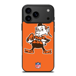 CLEVELAND BROWNS ICON NFL iPhone 17 Pro Max Case Cover CLEVELAND BROWNS ICON NFL iPhone 17 Pro Max Case Cover