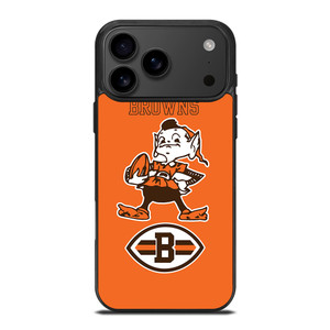 CLEVELAND BROWNS LOGO iPhone 17 Pro Max Case Cover CLEVELAND BROWNS LOGO iPhone 17 Pro Max Case Cover