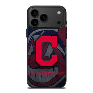 CLEVELAND INDIANS METAL LOGO iPhone 17 Pro Max Case Cover CLEVELAND INDIANS METAL LOGO iPhone 17 Pro Max Case Cover