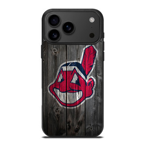 CLEVELAND INDIANS WOODEN LOGO iPhone 17 Pro Max Case Cover CLEVELAND INDIANS WOODEN LOGO iPhone 17 Pro Max Case Cover