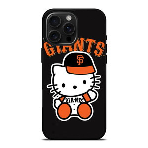 HELLO KITTY SAN FRANCISCO GIANTS iPhone 16 Pro Max Case Cover HELLO KITTY SAN FRANCISCO GIANTS iPhone 16 Pro Max Case Cover