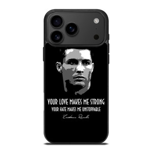 CRISTIANO RONALDO CR7 QUOTE iPhone 17 Pro Max Case Cover CRISTIANO RONALDO CR7 QUOTE iPhone 17 Pro Max Case Cover