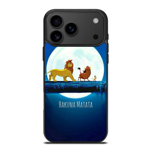 DISNEY HAKUNA MATATA LION KING iPhone 17 Pro Max Case Cover DISNEY HAKUNA MATATA LION KING iPhone 17 Pro Max Case Cover