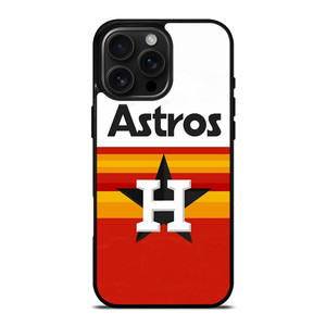 HOUSTON ASTROS MLB ICON iPhone 16 Pro Max Case Cover HOUSTON ASTROS MLB ICON iPhone 16 Pro Max Case Cover